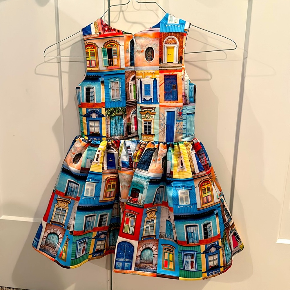 Halabaloo Girls Windows & Doors Dress Size 5 - Picture 4 of 4